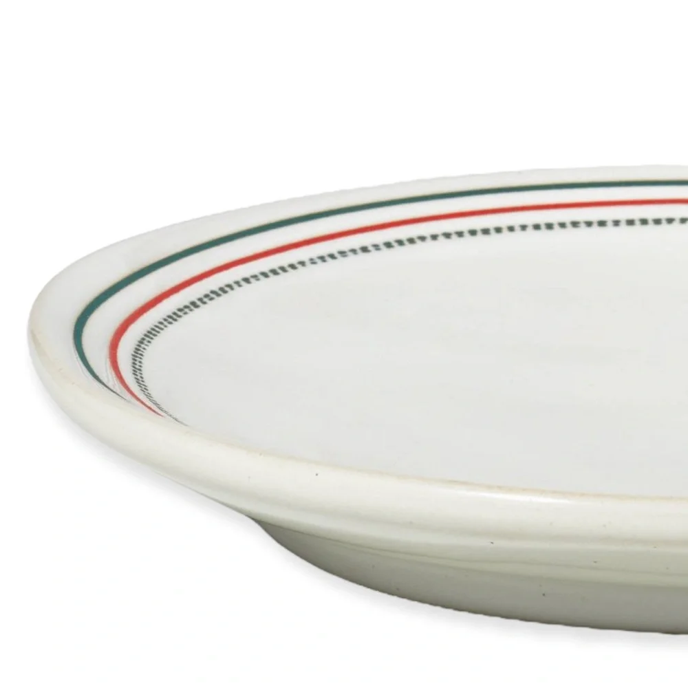 Hearth & Hand Striped Stoneware Appetizer Plates - Set of 2